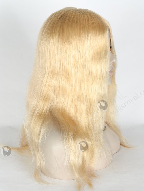 Good Quality Blonde Human Hair Wigs Best Wig Sites | In Stock European Virgin Hair 16" Straight 24# Color Lace Front Silk Top Glueless Wig GLL-08032-18923