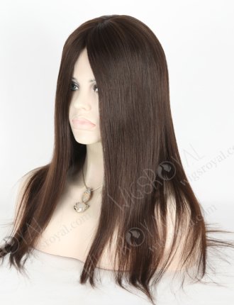 Best Quality 18 Inch Raw Virgin Hair Glueless Silk Top Petite Wigs for Small Heads GLL-08033