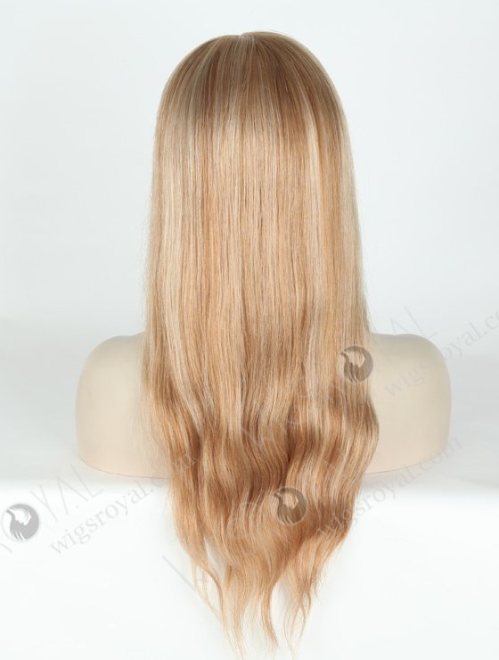 Highlight Color 18'' European Virgin Hair Lace Wigs With PU WR-MOW-006-19085