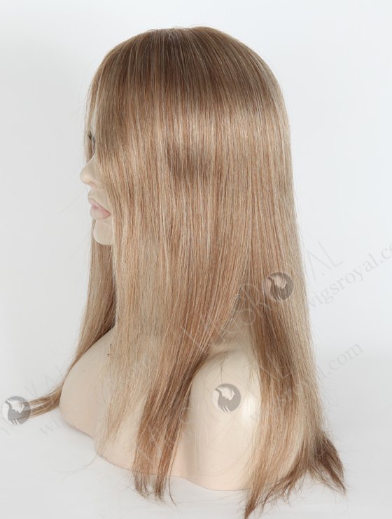 T9#/White Color 16'' European Virgin Hair Lace Wigs With PU WR-MOW-007-19100
