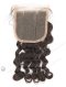 In Stock Indian Remy Hair 12" Deep Curl Natural Color Top Closure STC-402
