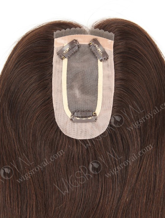 Luxury 16 Inch Remy Human Hair Toppers Small Mono Base Topper-087-19363