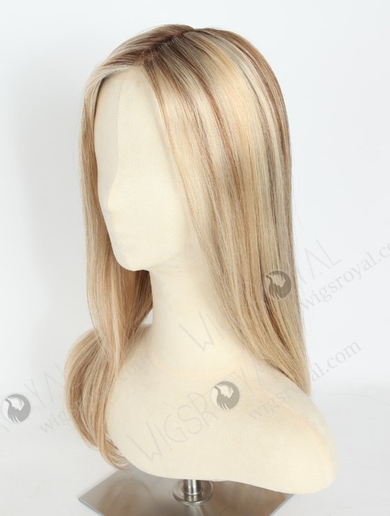 Highlight Color With Dark Root Custom Hair Length European Virgin Hair Mono Top Glueless Cap WR-MOW-011-19659