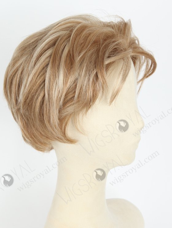 Best Quality Custom Short Hair Length European Virgin Hair Mono Top Glueless Cap WR-MOW-012-19667