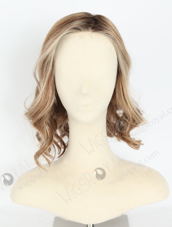 Mixed Color Curly European Virgin Silk Top Glueless Wigs WR-GL-066-19798