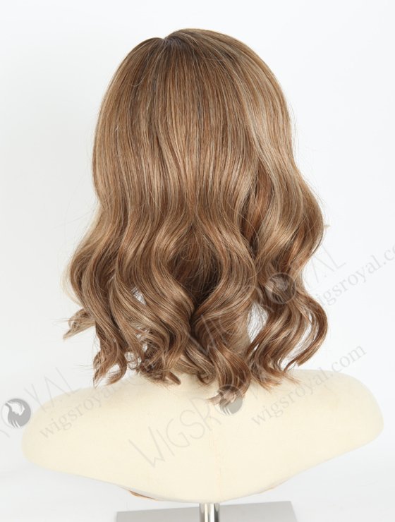 Mixed Color Curly European Virgin Silk Top Glueless Wigs WR-GL-066-19799