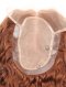Natural Scalp Hidden Knots Silk Base Full Volume Human Hair Toppers for Thinning Hair WR-TC-069