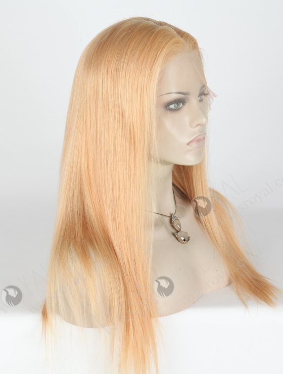 In Stock Brazilian Virgin Hair 18" Straight Color 16/24# Evenly Blended Lace Front Wig MLF-04028-19987