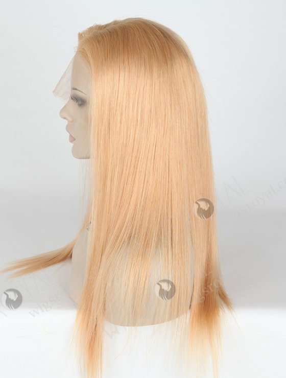 In Stock Brazilian Virgin Hair 18" Straight Color 16/24# Evenly Blended Lace Front Wig MLF-04028-19988