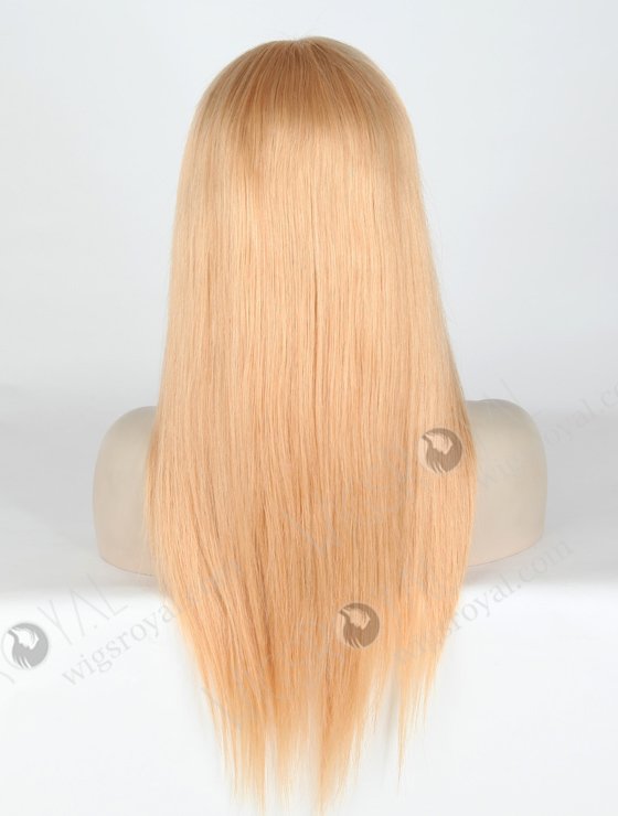 In Stock Brazilian Virgin Hair 18" Straight Color 16/24# Evenly Blended Lace Front Wig MLF-04028-19989