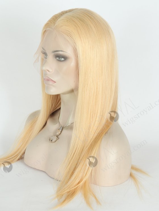 In Stock Brazilian Virgin Hair 18" Straight Color 24# Lace Front Wig MLF-04029-19998