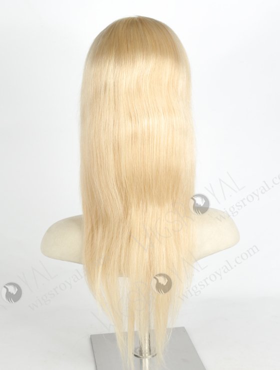 In Stock Indian Remy Hair 16" Straight 613# Color 5"×5" HD Lace Closure Wig CW-01030-20047