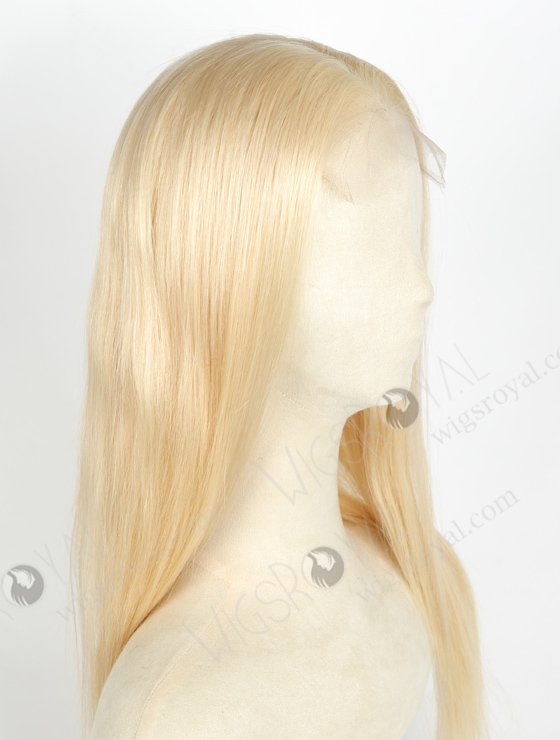 In Stock Indian Remy Hair 20" Straight 613# Color 5"×5" HD Lace Closure Wig CW-01032-20067