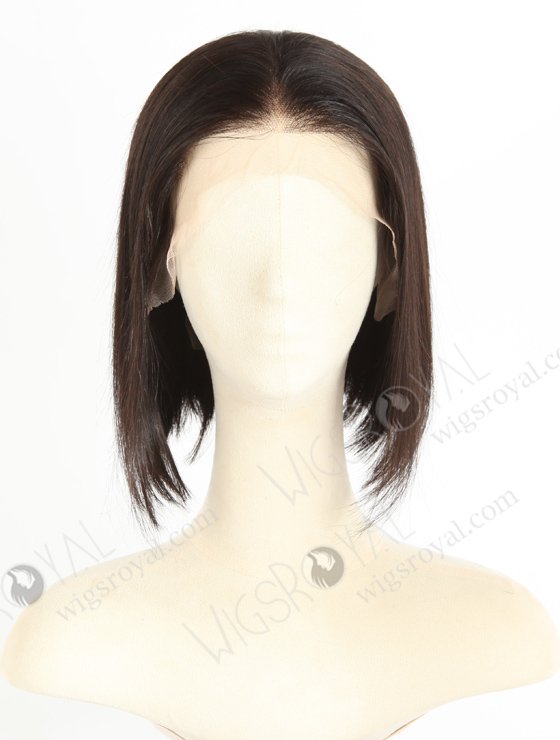 In Stock Indian Remy Hair 10" BOB Straight Natural Color Lace Front Wig LLF-01024-20279