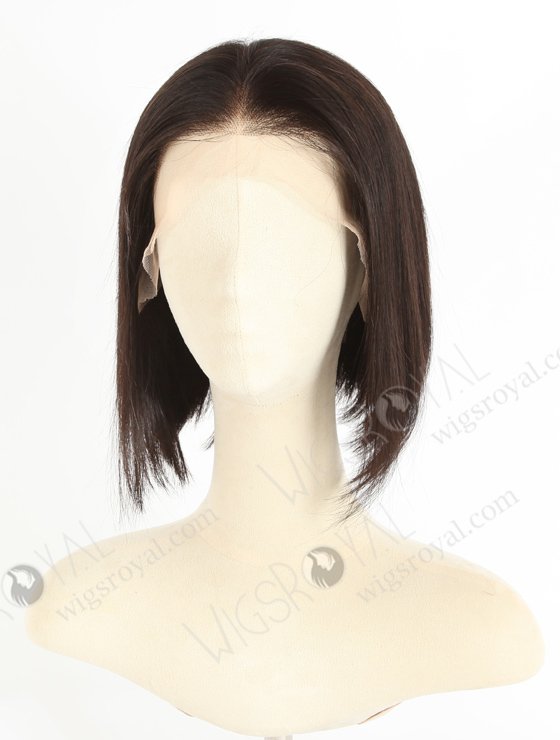 In Stock Indian Remy Hair 10" BOB Straight Natural Color Lace Front Wig LLF-01024-20281