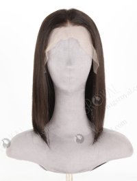 In Stock Indian Remy Hair 14" BOB Straight Natural Color Lace Front Wig LLF-01026