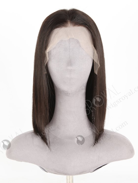 In Stock Indian Remy Hair 14" BOB Straight Natural Color Lace Front Wig LLF-01026-20300