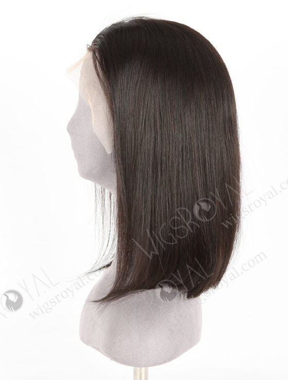 In Stock Indian Remy Hair 14" BOB Straight Natural Color Lace Front Wig LLF-01026-20303