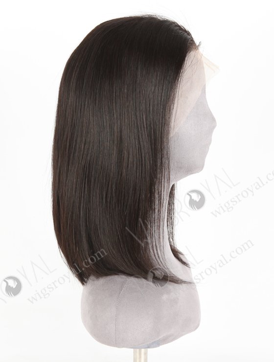 In Stock Indian Remy Hair 14" BOB Straight Natural Color Lace Front Wig LLF-01026-20304