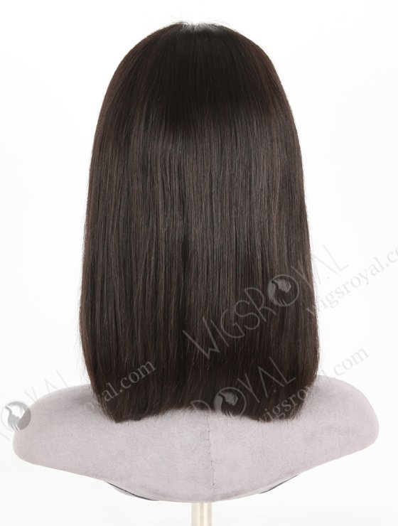 In Stock Indian Remy Hair 14" BOB Straight Natural Color Lace Front Wig LLF-01026-20306