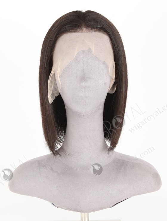 In Stock Indian Remy Hair 12" BOB Straight Natural Color Lace Front Wig LLF-01025-20289