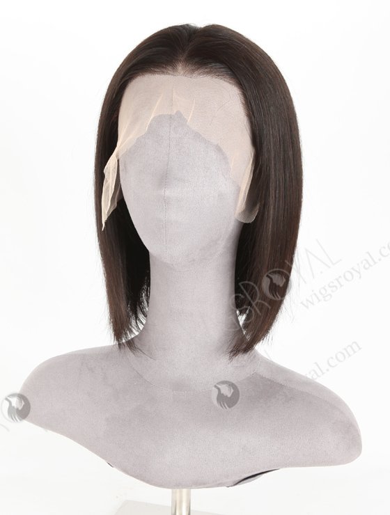 In Stock Indian Remy Hair 12" BOB Straight Natural Color Lace Front Wig LLF-01025-20292