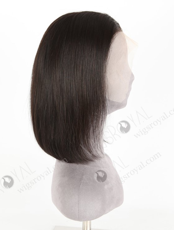 In Stock Indian Remy Hair 12" BOB Straight Natural Color Lace Front Wig LLF-01025-20294
