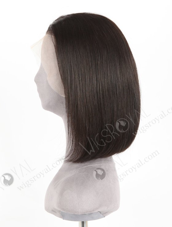 In Stock Indian Remy Hair 12" BOB Straight Natural Color Lace Front Wig LLF-01025-20296