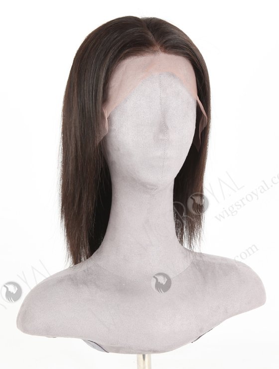 In Stock Indian Remy Hair 10" Straight Natural Color 13x6 Lace Front Wig LLF-01001-20091