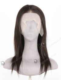 In Stock Indian Remy Hair 14" Straight Natural Color Lace Front Wig LLF-01009