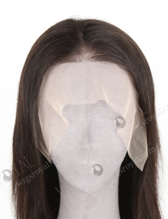 In Stock Indian Remy Hair 14" Straight Natural Color Lace Front Wig LLF-01009