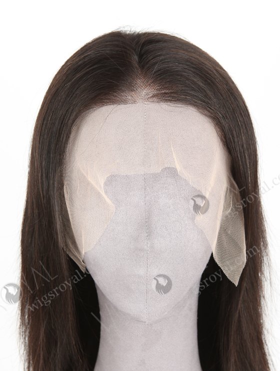 In Stock Indian Remy Hair 14" Straight Natural Color Lace Front Wig LLF-01009-20157