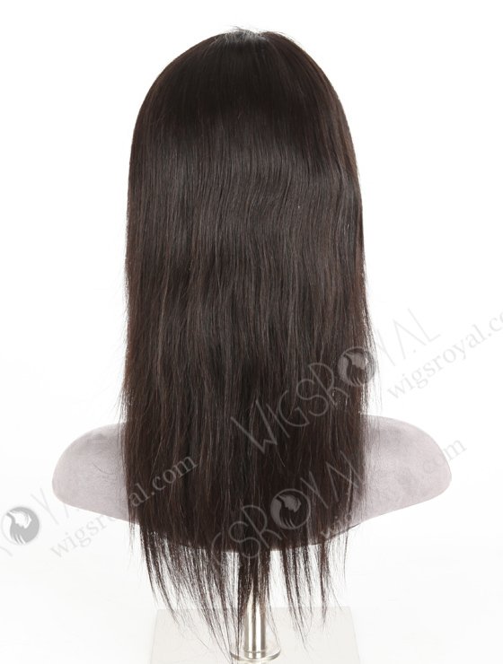 In Stock Indian Remy Hair 14" Straight Natural Color Lace Front Wig LLF-01009-20160