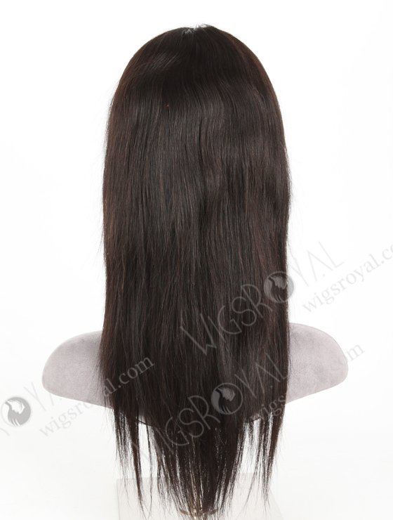 In Stock Indian Remy Hair 16" Straight Natural Color Lace Front Wig LLF-01010-20169
