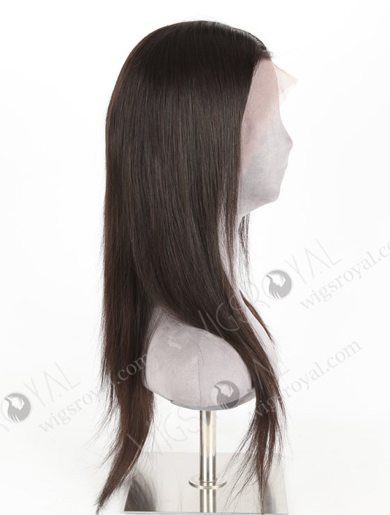 In Stock Indian Remy Hair 18" Straight Natural Color Lace Front Wig LLF-01005-20118