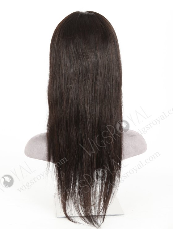 In Stock Indian Remy Hair 18" Straight Natural Color Lace Front Wig LLF-01005-20119