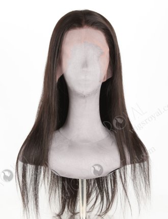 In Stock Indian Remy Hair 20" Straight Natural Color Lace Front Wig LLF-01006