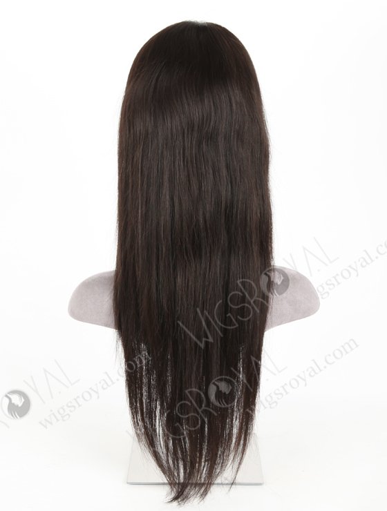 In Stock Indian Remy Hair 20" Straight Natural Color Lace Front Wig LLF-01006-20130