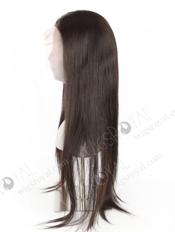 In Stock Indian Remy Hair 24" Straight Natural Color Lace Front Wig LLF-01008-20149