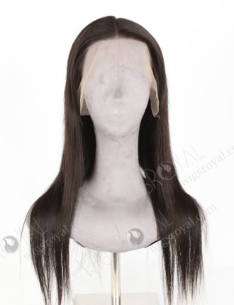In Stock Indian Remy Hair 24" Straight Natural Color HD Lace Front Wig LLF-01021