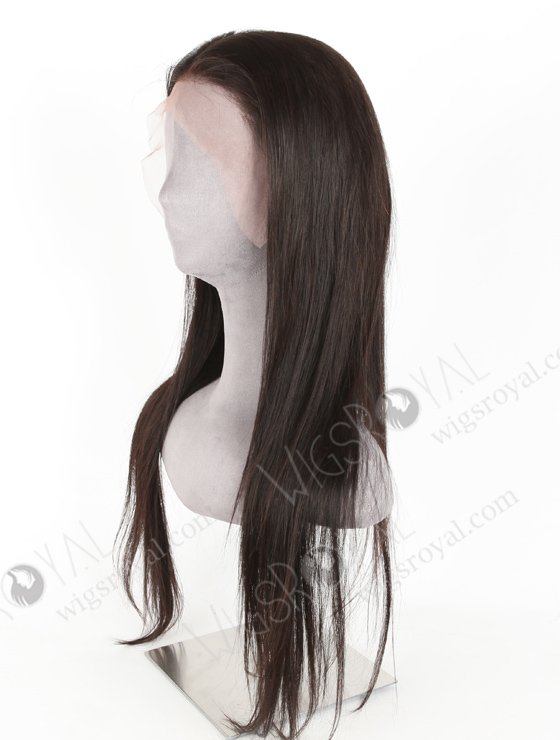 In Stock Indian Remy Hair 22" Straight Natural Color Lace Front Wig LLF-01007-20137