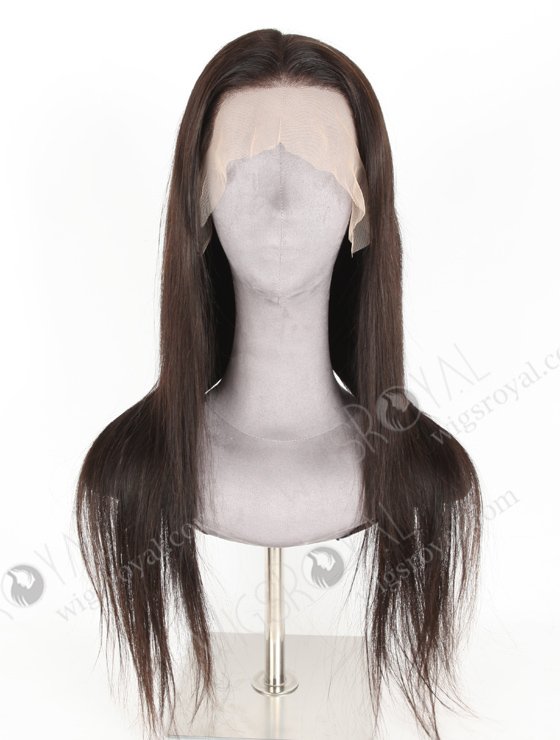In Stock Indian Remy Hair 22" Straight Natural Color Lace Front Wig LLF-01013-20194