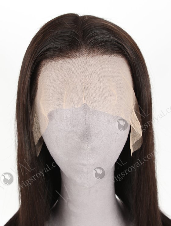 In Stock Indian Remy Hair 22" Straight Natural Color Lace Front Wig LLF-01013-20193