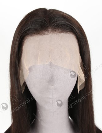 In Stock Indian Remy Hair 22" Straight Natural Color Lace Front Wig LLF-01013