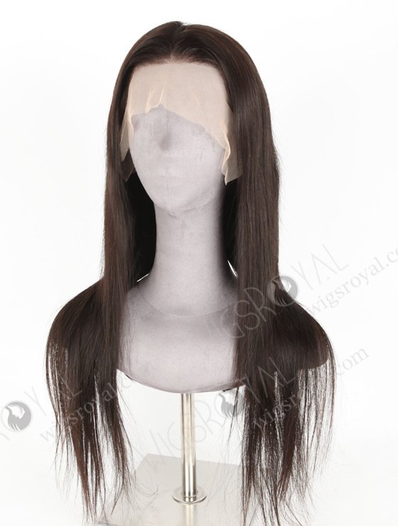 In Stock Indian Remy Hair 22" Straight Natural Color Lace Front Wig LLF-01013-20195