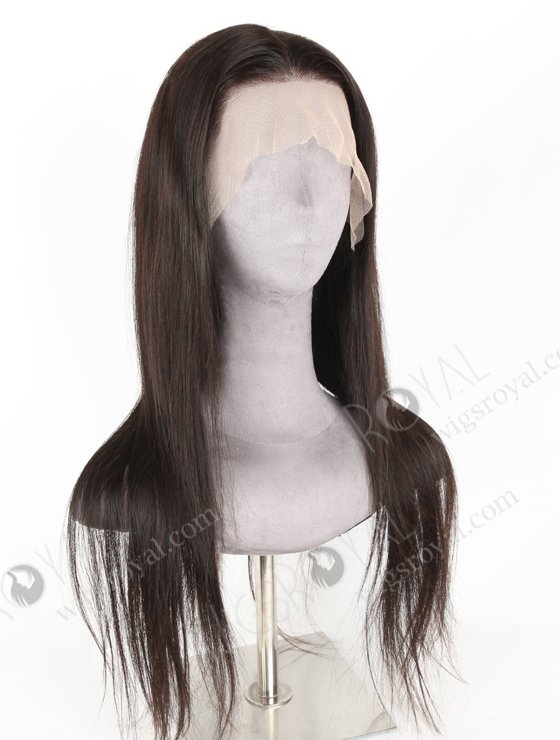In Stock Indian Remy Hair 22" Straight Natural Color Lace Front Wig LLF-01013-20196