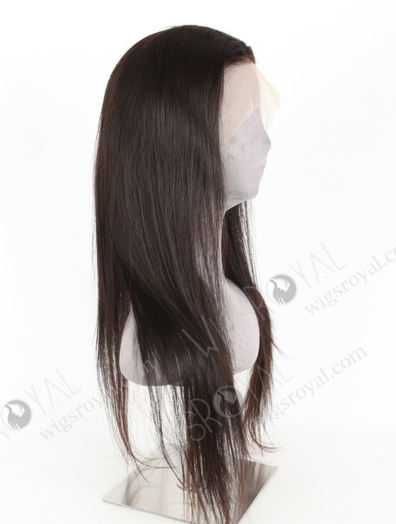 In Stock Indian Remy Hair 22" Straight Natural Color Lace Front Wig LLF-01013-20198