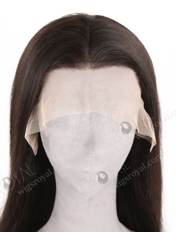 In Stock Indian Remy Hair 24" Straight Natural Color Lace Front Wig LLF-01014-20205