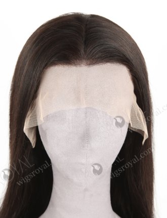 In Stock Indian Remy Hair 24" Straight Natural Color Lace Front Wig LLF-01014