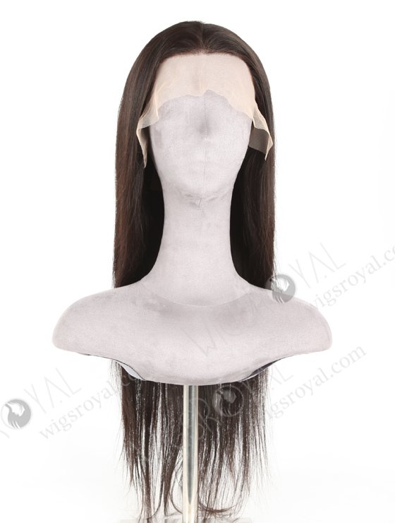 In Stock Indian Remy Hair 24" Straight Natural Color Lace Front Wig LLF-01014-20204